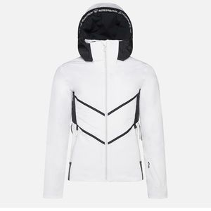 Rossignol Merino Wool React Ski Snow Coat in White